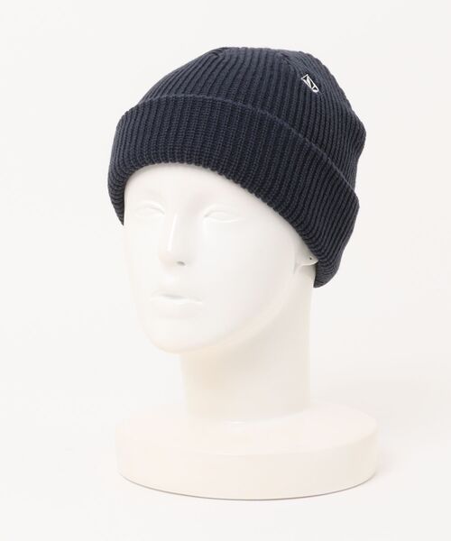 VOLCOM（ボルコム）の「VOLCOM FULL STONE BEANIE/ボルコムニットキャップ・ビーニー（ニットキャップ/ビーニー・メンズ・ブラック/ネイビー・FREE）」の3枚目の写真