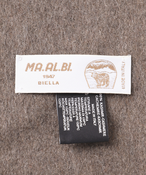 plage(プラージュ)の「MA.AL.BI. / マルビ CASH ストール(ストール/ショール・レディース・ベージュ/ライトグレー/カーキ・FREE)」の13枚目の写真