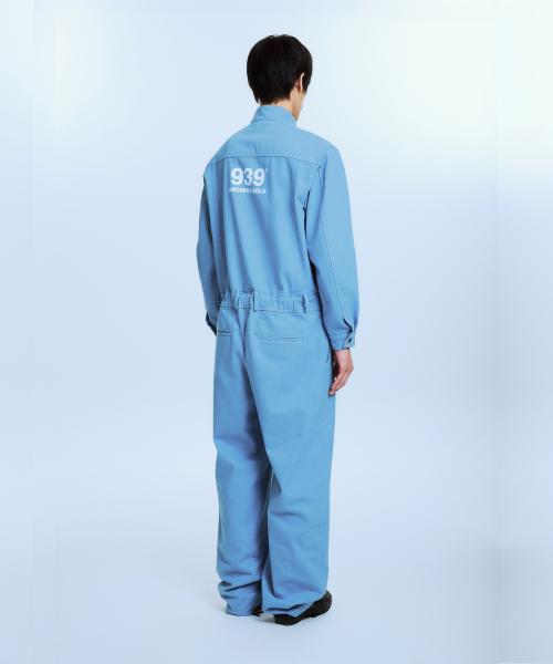 939 MECHANIC DENIM JUMP SUIT (LIGHT BLUE)（つなぎ/オールインワン