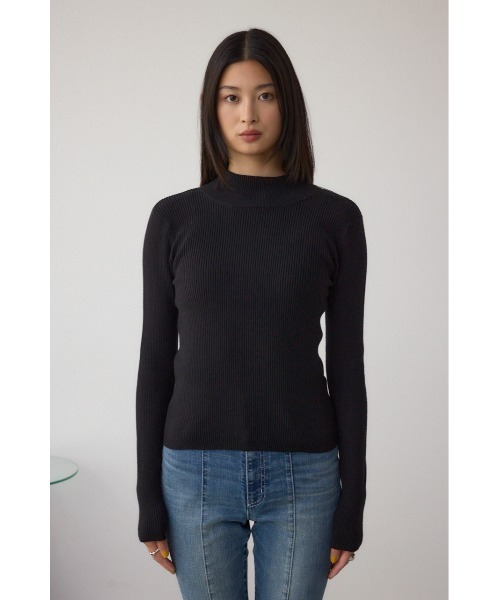 AZUL by moussy（アズールバイマウジー）の「【セットアイテム】ライン柄ニットキャミワンピセット（ワンピース・レディース・チャコールグレー/アイボリー/ブラック・SMALL/MEDIUM）」の13枚目の写真