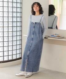 titivate | フロントZIPデザインジャンパースカート(ジャンパースカート)