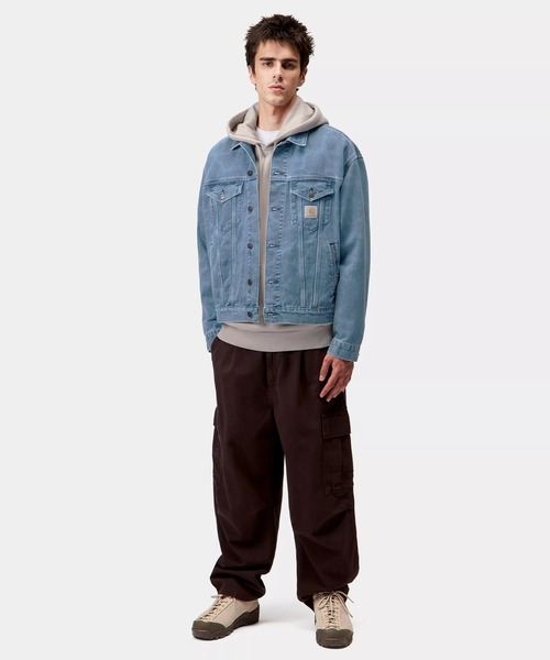 Carhartt フード付きデニムジャケット Carhartt WIP/カーハートダブリューアイピー デニムジャケット DUCK