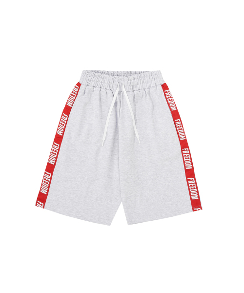 FREEDOM(フリーダム)の「フリーダムレタリングバミューダコットンショーツ(メランジ)(その他パンツ・メンズ・その他・4XL/LARGE/X-LARGE/2XL/3XL)」の2枚目の写真