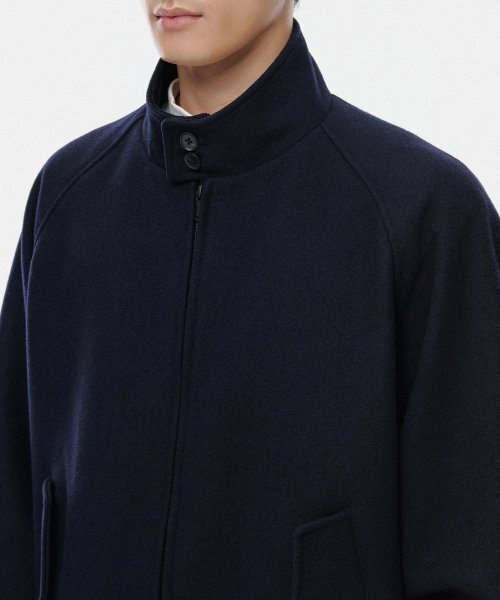 MUSINSA STANDARD（ムシンサスタンダード）の「ウールブレンドヘリンボーンジャケット [ネイビー]（ブルゾン・メンズ・その他・MEDIUM/LARGE/X-LARGE/XX-LARGE）」の11枚目の写真
