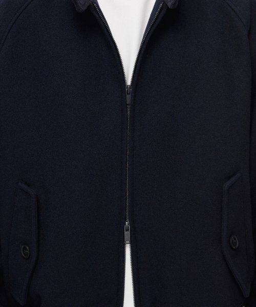MUSINSA STANDARD（ムシンサスタンダード）の「ウールブレンドヘリンボーンジャケット [ネイビー]（ブルゾン・メンズ・その他・MEDIUM/LARGE/X-LARGE/XX-LARGE）」の14枚目の写真