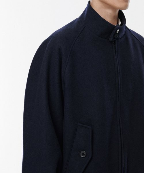 MUSINSA STANDARD（ムシンサスタンダード）の「ウールブレンドヘリンボーンジャケット [ネイビー]（ブルゾン・メンズ・その他・MEDIUM/LARGE/X-LARGE/XX-LARGE）」の15枚目の写真