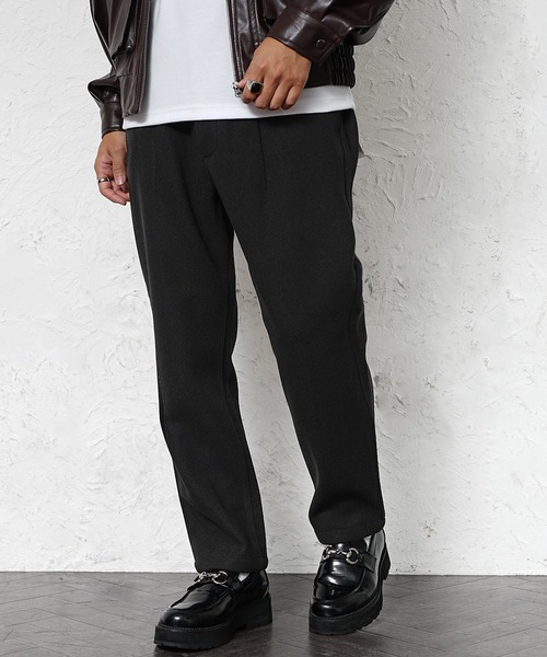 MinoriTY】UVカットストレッチ生地あったかソフトサルエルパンツ 毛玉