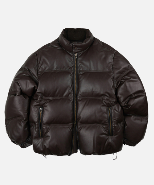 FRIZMWORKS(フリズムワークス)の「SNOWDON LAMBSKIN DOWN JACKET _ BROWN(ダウンジャケット/コート・メンズ・その他・MEDIUM/LARGE/X-LARGE/SMALL)」の1枚目の写真