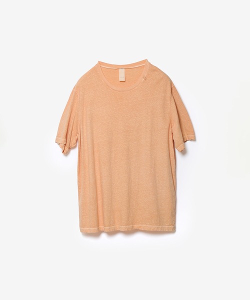 VEIN (ヴェイン)の「37/1ラフィー ジャージーS/S TEE / 37/1 RAFFY JERSEY S/S TEE(Tシャツ/カットソー・メンズ・オレンジ/ダークベージュ/ホワイト/ブラック・4/3/2/1)」の4枚目の写真