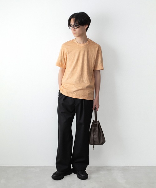 VEIN (ヴェイン)の「37/1ラフィー ジャージーS/S TEE / 37/1 RAFFY JERSEY S/S TEE(Tシャツ/カットソー・メンズ・オレンジ/ダークベージュ/ホワイト/ブラック・4/3/2/1)」の15枚目の写真
