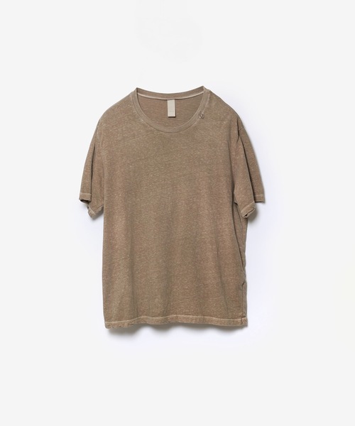 VEIN (ヴェイン)の「37/1ラフィー ジャージーS/S TEE / 37/1 RAFFY JERSEY S/S TEE(Tシャツ/カットソー・メンズ・オレンジ/ダークベージュ/ホワイト/ブラック・4/3/2/1)」の8枚目の写真