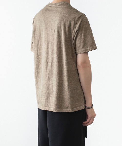 VEIN (ヴェイン)の「37/1ラフィー ジャージーS/S TEE / 37/1 RAFFY JERSEY S/S TEE(Tシャツ/カットソー・メンズ・オレンジ/ダークベージュ/ホワイト/ブラック・4/3/2/1)」の13枚目の写真