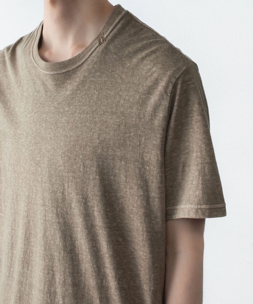 VEIN (ヴェイン)の「37/1ラフィー ジャージーS/S TEE / 37/1 RAFFY JERSEY S/S TEE(Tシャツ/カットソー・メンズ・オレンジ/ダークベージュ/ホワイト/ブラック・4/3/2/1)」の14枚目の写真
