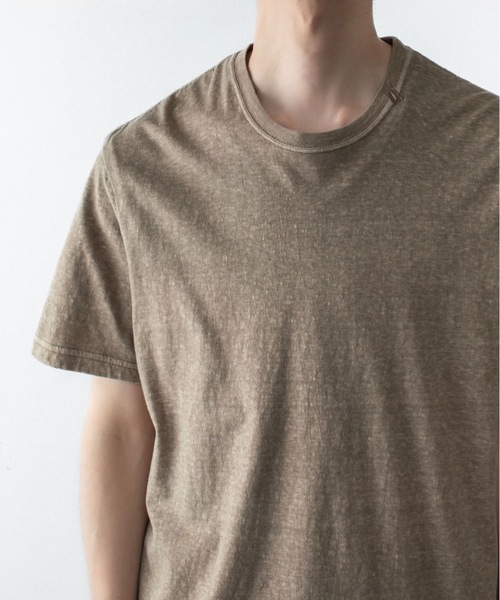 VEIN (ヴェイン)の「37/1ラフィー ジャージーS/S TEE / 37/1 RAFFY JERSEY S/S TEE(Tシャツ/カットソー・メンズ・オレンジ/ダークベージュ/ホワイト/ブラック・4/3/2/1)」の15枚目の写真