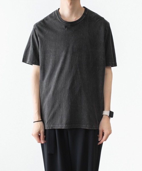 VEIN (ヴェイン)の「37/1ラフィー ジャージーS/S TEE / 37/1 RAFFY JERSEY S/S TEE(Tシャツ/カットソー・メンズ・オレンジ/ダークベージュ/ホワイト/ブラック・4/3/2/1)」の18枚目の写真