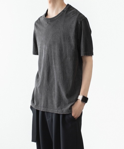 VEIN (ヴェイン)の「37/1ラフィー ジャージーS/S TEE / 37/1 RAFFY JERSEY S/S TEE(Tシャツ/カットソー・メンズ・オレンジ/ダークベージュ/ホワイト/ブラック・4/3/2/1)」の19枚目の写真