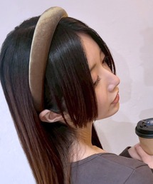 PRIVATE  BEACH（プライベートビーチ）の「ベロアカチューシャ（カチューシャ）」