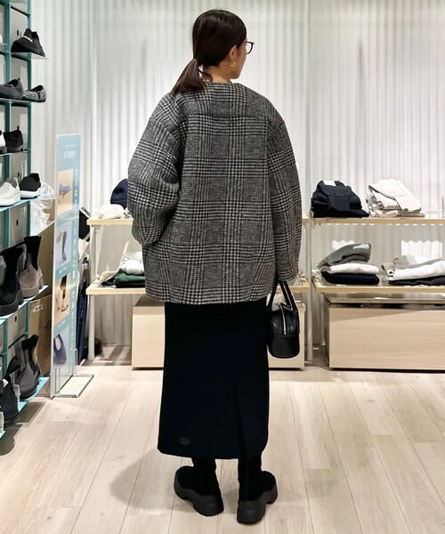 UNFILO ボンディング フォルムコート S セール】 ボンディング フォルムコート （その他アウター）｜UNFILO