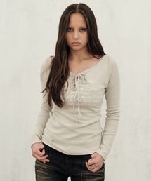 Midnight Move | cr starp t (beige)(Tシャツ/カットソー)