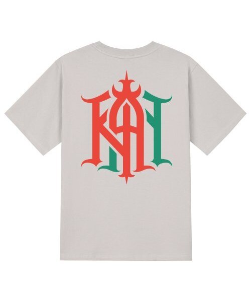 KAN6312(カン6312)の「KTC0030 カントゥカット 半袖Tシャツ - ベージュ(Tシャツ/カットソー・メンズ・その他・LARGE/MEDIUM/SMALL/X-LARGE)」の1枚目の写真