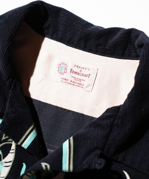 TOWNCRAFT（タウンクラフト）の「TOWN CRAFT タウンクラフト / VINTAGE CORDUROY SHIRT（シャツ/ブラウス・メンズ・その他2/ブラック/オレンジ/グリーン・MEDIUM/LARGE/X-LARGE）」の9枚目の写真