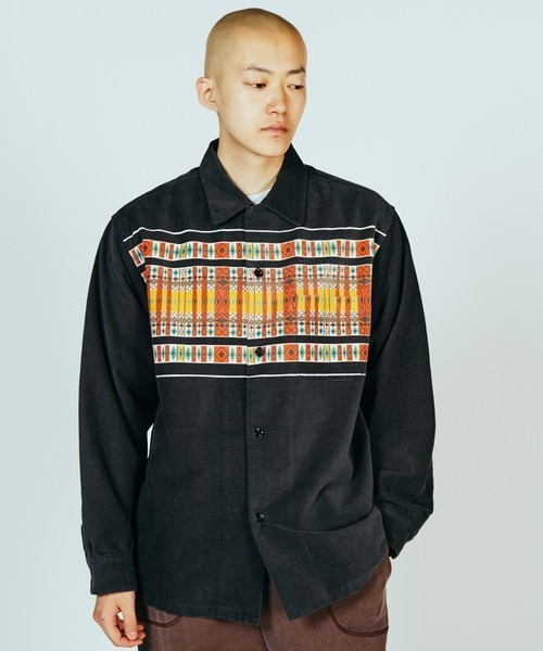 TOWNCRAFT（タウンクラフト）の「TOWN CRAFT タウンクラフト / VINTAGE CORDUROY SHIRT（シャツ/ブラウス・メンズ・その他2/ブラック/オレンジ/グリーン・MEDIUM/LARGE/X-LARGE）」の20枚目の写真