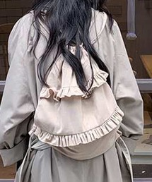 Anchor Smith（アンカー スミス）の「【NuNuNa】フリルデザインナップサック（バックパック/リュック）」