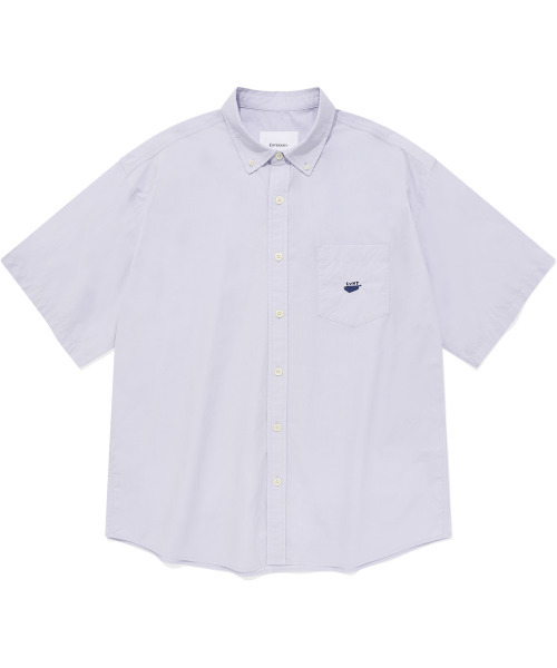 COVERNAT(カバーナット)の「ウェイルロゴコットンハーフシャツラベンダー(シャツ/ブラウス・レディース・その他・LARGE/X-LARGE/XX-LARGE)」の1枚目の写真