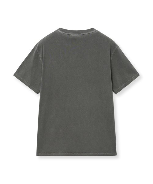 YALE(イェール)の「ピグメントアプリケTシャツ_チャコール(Tシャツ/カットソー・レディース・その他・SMALL/MEDIUM/LARGE/X-LARGE)」の3枚目の写真