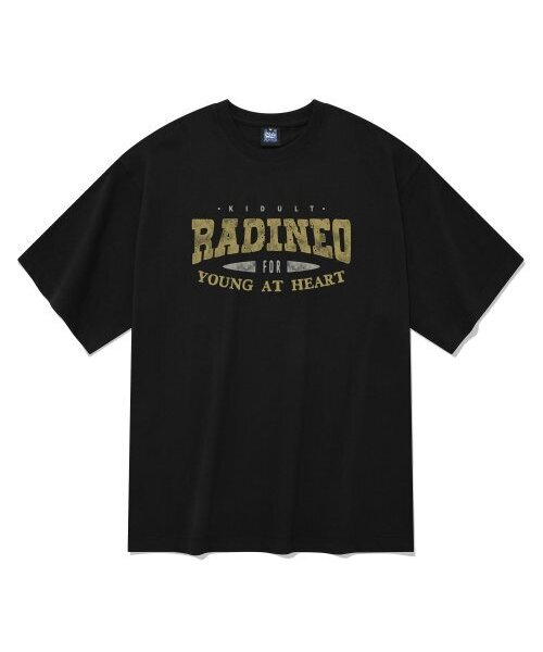 RADINEO(ラディネオ)の「ヴィンテージロゴ半袖Tシャツブラック(Tシャツ/カットソー・メンズ・その他・LARGE/MEDIUM/SMALL/X-LARGE)」の1枚目の写真