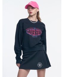 CLEVER FIELD（クレバーフィールド）の「ピケ変形プリーツキュロットスカート（ブラック）（スカート）」