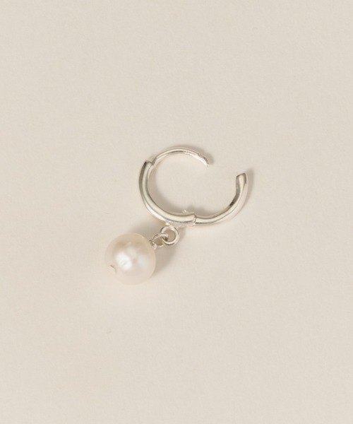 novice（ノーヴィス）の「【novice】 Freshwater Pearl Pierce［Silver925］（ピアス（両耳用）・レディース・シルバー・FREE）」の4枚目の写真