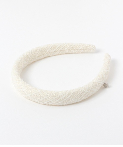 repipi armario（レピピ アルマリオ）の「ラメツイードカチューシャ（カチューシャ・キッズ・ホワイト/ブラック/ブルー・ONESIZE）」の8枚目の写真