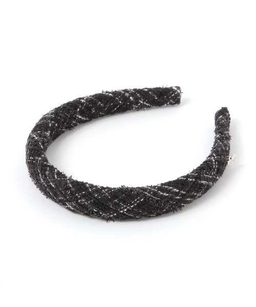 repipi armario（レピピ アルマリオ）の「ラメツイードカチューシャ（カチューシャ・キッズ・ホワイト/ブラック/ブルー・ONESIZE）」の9枚目の写真