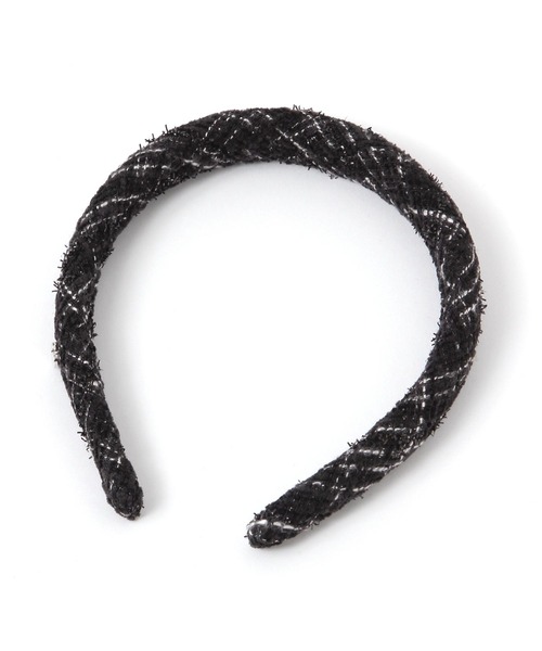 repipi armario（レピピ アルマリオ）の「ラメツイードカチューシャ（カチューシャ・キッズ・ホワイト/ブラック/ブルー・ONESIZE）」の10枚目の写真