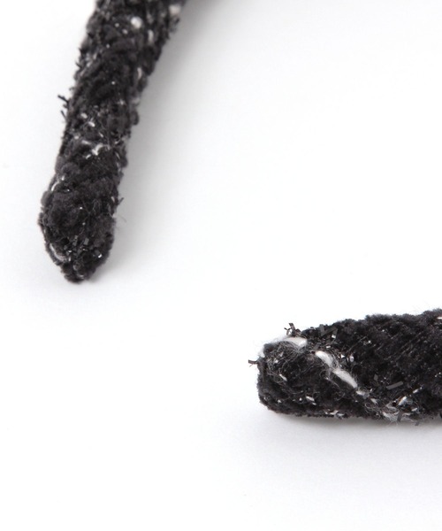 repipi armario（レピピ アルマリオ）の「ラメツイードカチューシャ（カチューシャ・キッズ・ホワイト/ブラック/ブルー・ONESIZE）」の13枚目の写真