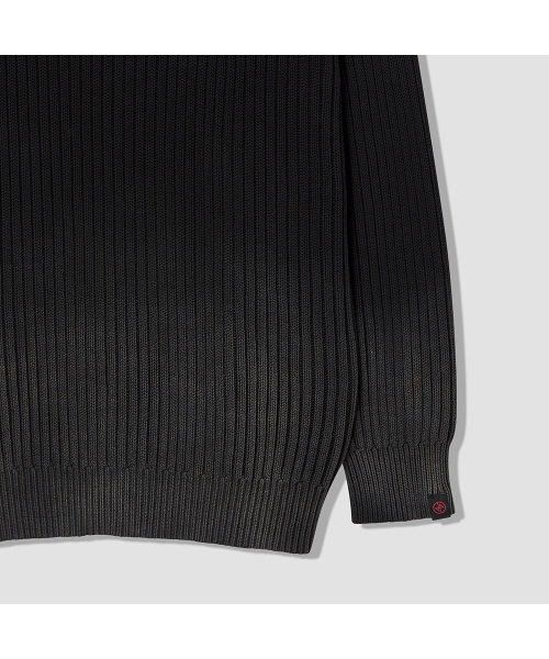 WANGGWAN（ワングァン）の「シャドーフェイドウォッシングニット (ブラック)（ニット/セーター・メンズ・その他・MEDIUM/LARGE）」の4枚目の写真