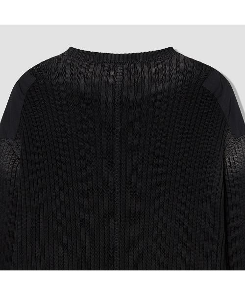 WANGGWAN（ワングァン）の「シャドーフェイドウォッシングニット (ブラック)（ニット/セーター・メンズ・その他・MEDIUM/LARGE）」の5枚目の写真