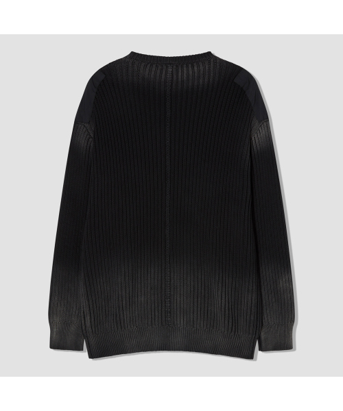 WANGGWAN（ワングァン）の「シャドーフェイドウォッシングニット (ブラック)（ニット/セーター・メンズ・その他・MEDIUM/LARGE）」の6枚目の写真