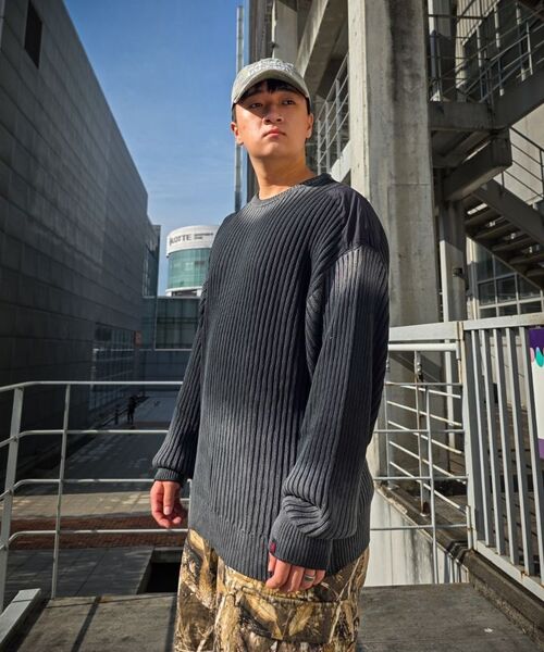 WANGGWAN（ワングァン）の「シャドーフェイドウォッシングニット (ブラック)（ニット/セーター・メンズ・その他・MEDIUM/LARGE）」の11枚目の写真