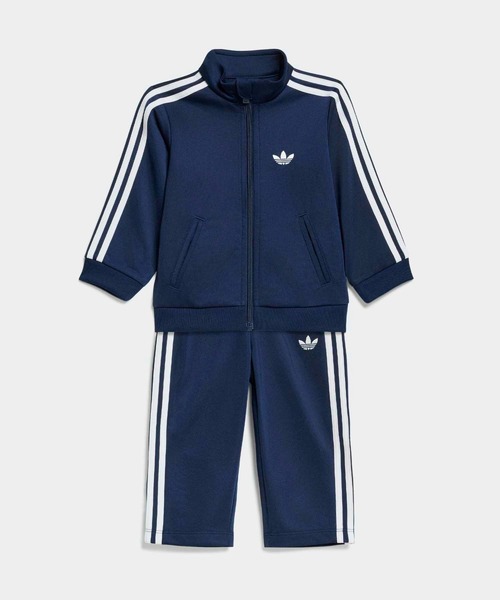 adidas(アディダス)の「ファイヤーバード トラックスーツ / ジャージ / アディダスオリジナルス adidas Originals(ジャージ・キッズ・ブラック/ブルー・90/60/70/80/100)」の2枚目の写真