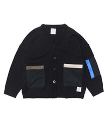 STIGMA（スティグマ）の「ZIPPER OVERSIZED CARDIGAN BLACK（カーディガン/ボレロ）」