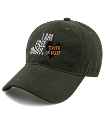 OPEN ATTITUDE（オープンアティチュード）の「I AM FREE COTTON BALL CAP-KHAKI（キャップ）」