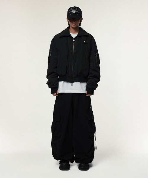IDWS(アイドンワナセル)の「Andy Twill Balloon Cargo Pants Black(その他パンツ・レディース・その他・0/1/2)」の7枚目の写真