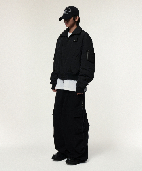 IDWS(アイドンワナセル)の「Andy Twill Balloon Cargo Pants Black(その他パンツ・レディース・その他・0/1/2)」の8枚目の写真