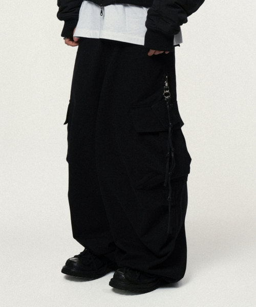 IDWS(アイドンワナセル)の「Andy Twill Balloon Cargo Pants Black(その他パンツ・レディース・その他・0/1/2)」の13枚目の写真