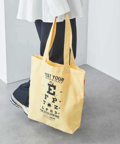 ROOTOTE(ルートート)の「【ROOTOTE】IP.トール.PEANUTS-1A 8501(トートバッグ・レディース・ブラック/アイボリー/レッド/イエロー/グレー/ライトブルー・FREE)」の5枚目の写真