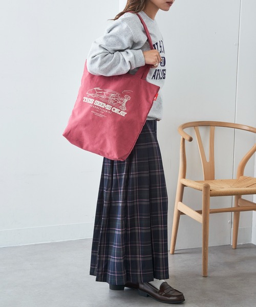 ROOTOTE(ルートート)の「【ROOTOTE】IP.トール.PEANUTS-1A 8501(トートバッグ・レディース・ブラック/アイボリー/レッド/イエロー/グレー/ライトブルー・FREE)」の9枚目の写真