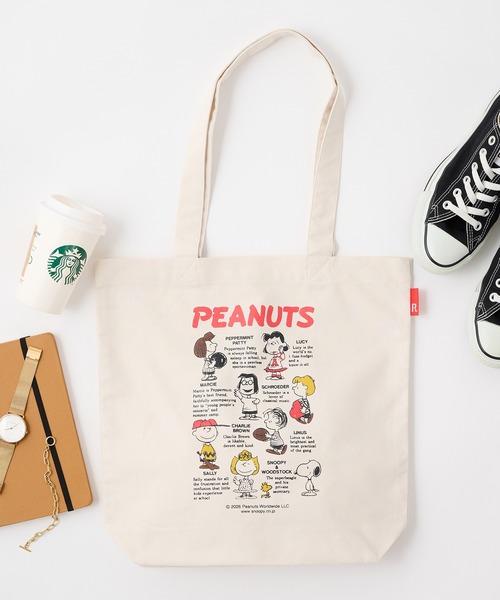 ROOTOTE(ルートート)の「【ROOTOTE】IP.トール.PEANUTS-1A 8501(トートバッグ・レディース・ブラック/アイボリー/レッド/イエロー/グレー/ライトブルー・FREE)」の18枚目の写真