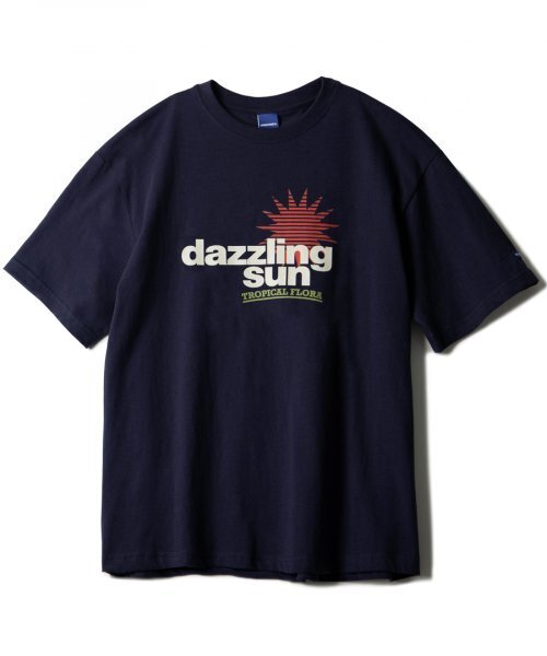 STAFF ONLY(スタッフオンリー)の「DAZZLING SUN TEE (NAVY)(Tシャツ/カットソー・メンズ・その他・MEDIUM/LARGE)」の1枚目の写真